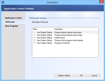 ZoneAlarm Free Firewall screenshot 9