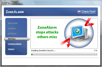 ZoneAlarm Free Firewall screenshot 2