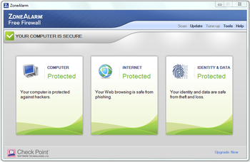 ZoneAlarm Free screenshot