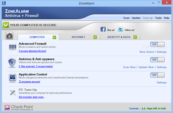 ZoneAlarm Pro Antivirus + Firewall screenshot 2