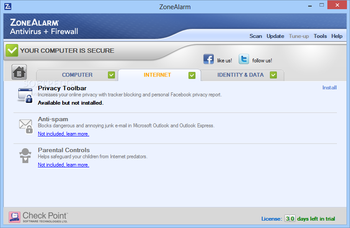 ZoneAlarm Pro Antivirus + Firewall screenshot 3
