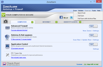 ZoneAlarm Pro Antivirus + Firewall screenshot 5