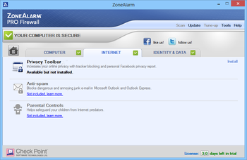 ZoneAlarm Pro Firewall screenshot 5