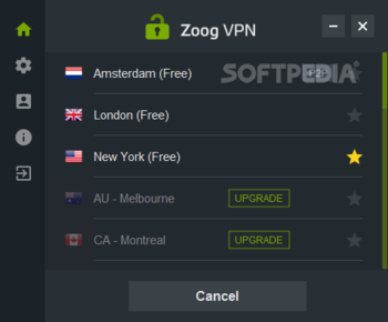 Zoog VPN screenshot 2