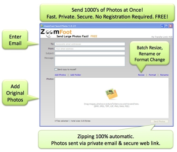 ZoomFoot Send Photo screenshot