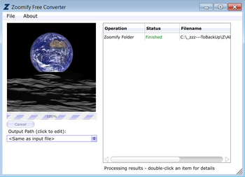 Zoomify Free screenshot