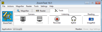 ZoomText screenshot 3