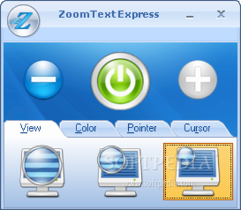 ZoomText Express screenshot