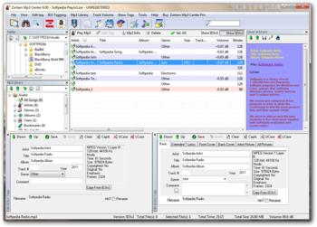 Zortam Mp3 Center screenshot