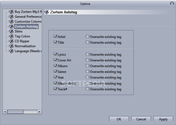 Zortam Mp3 Media Studio screenshot 13