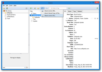 Zotero screenshot 4