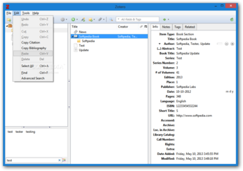 Zotero screenshot 5