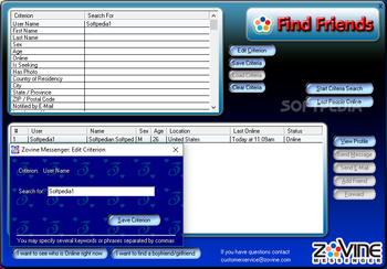 Zovine Messenger screenshot 14