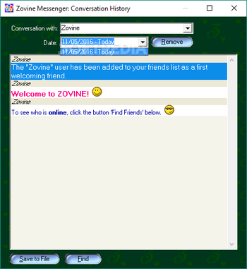Zovine Messenger screenshot 8