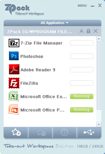 ZPack screenshot