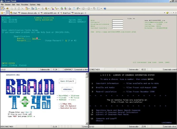 z/Scope Classic Terminal Emulator screenshot