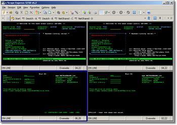 z/Scope TN5250 screenshot