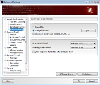 ZSecurity Deluxe Protection screenshot 13