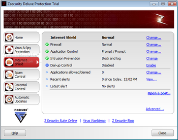 ZSecurity Deluxe Protection screenshot 3