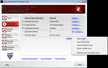 ZSecurity Deluxe Protection screenshot 7