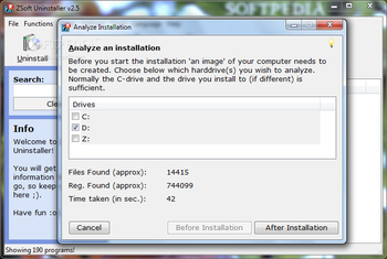 ZSoft Uninstaller screenshot 3