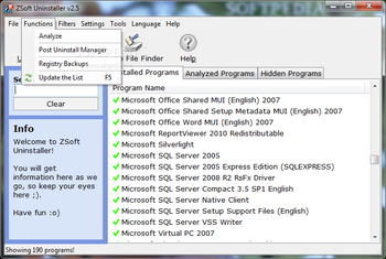 ZSoft Uninstaller screenshot 5