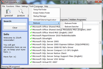 ZSoft Uninstaller screenshot 8