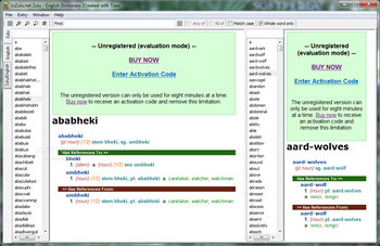 Zulu - English Dictionary screenshot