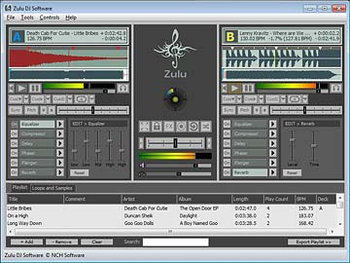 Zulu Professional DJ Software screenshot