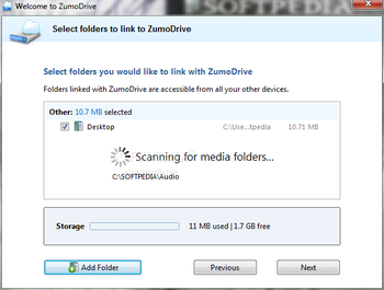 ZumoDrive screenshot 2