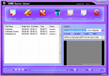 Zune Cutter Joiner screenshot