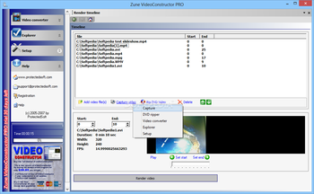 Zune VideoConstructor PRO screenshot 6