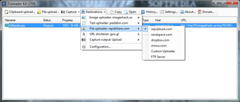 ZUploader screenshot 5