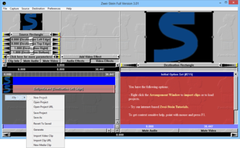 Zwei-Stein Video Editor screenshot 2