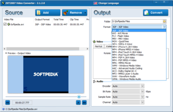 ZXT2007 Video Converter screenshot 3