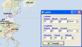 ZylGPSReceiver screenshot