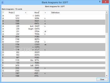 Zyzzyva screenshot 8