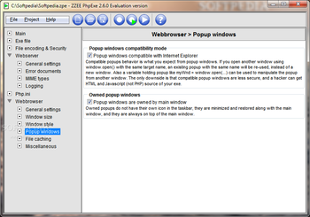 ZZEE PHPExe screenshot 11