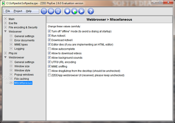 ZZEE PHPExe screenshot 13