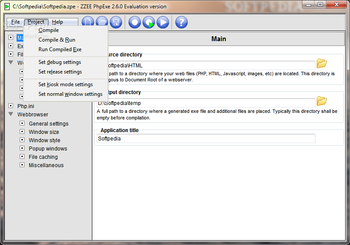 ZZEE PHPExe screenshot 14