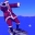 3D Surfing Santa icon