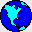 3D World Map icon