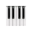ButtonBeats Virtual Piano Black 5.9