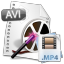 Convert Multiple AVI Files To MP4 Files Software icon