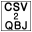 CSV2QBJ icon