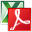 Excel Xls to PDF icon