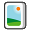 Frameless icon