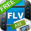 Free FLV to AVI Converter icon