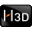 H3D icon