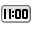 LCD Clock icon